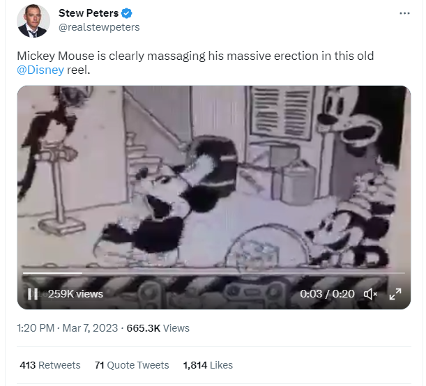 Fact Check XRated Mickey Mouse Video NOT 'Old Disney Reel' It's